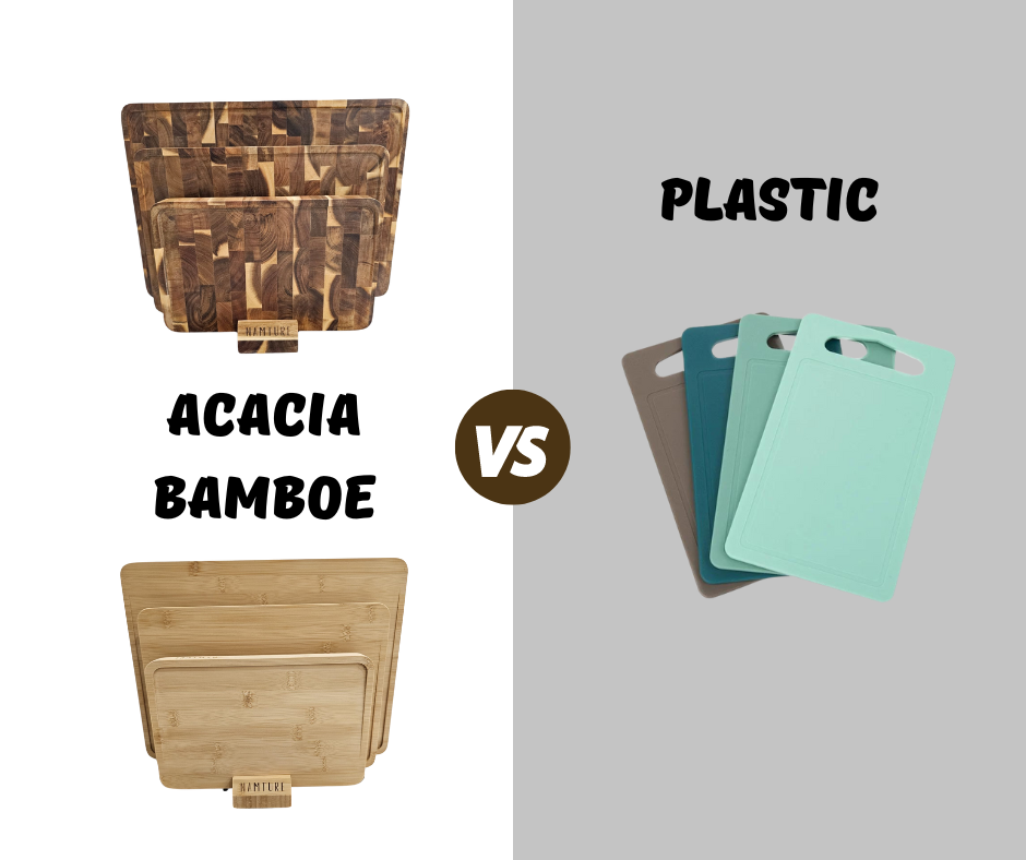 Duurzame Snijplanken: Bamboe en Acacia versus Plastic