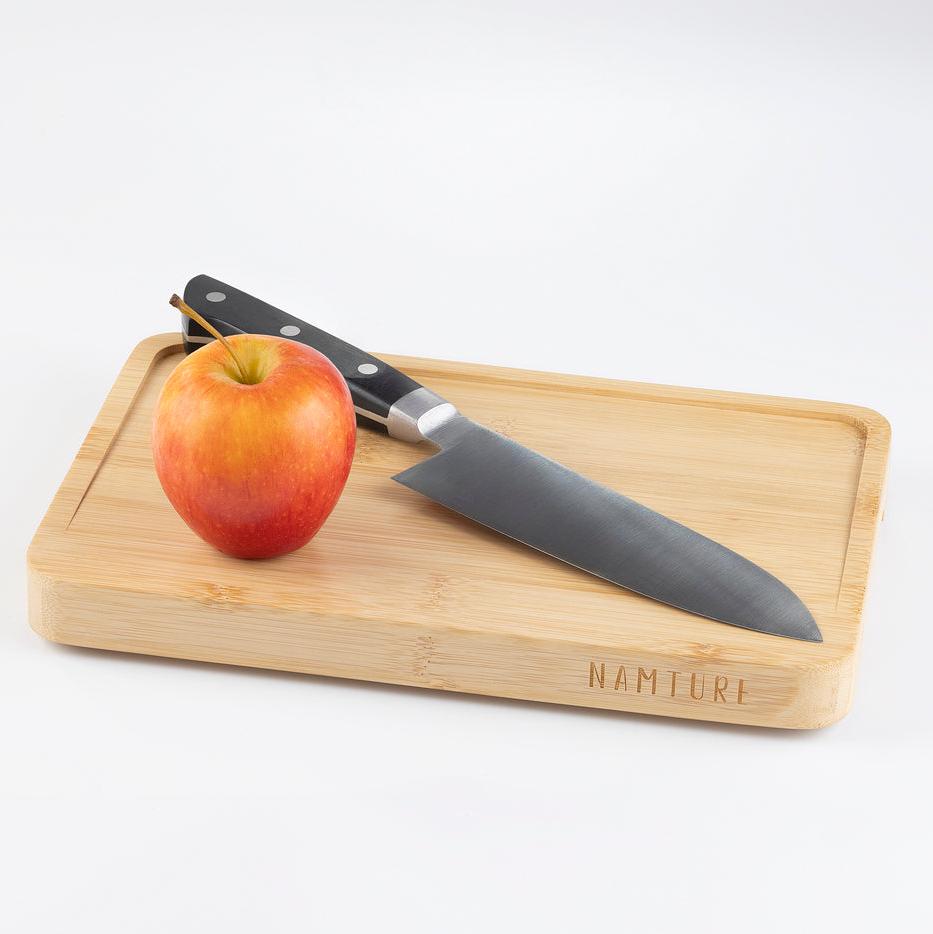 Bambus-Schneidebrett - M - 28 x 18 x 2,5 cm
