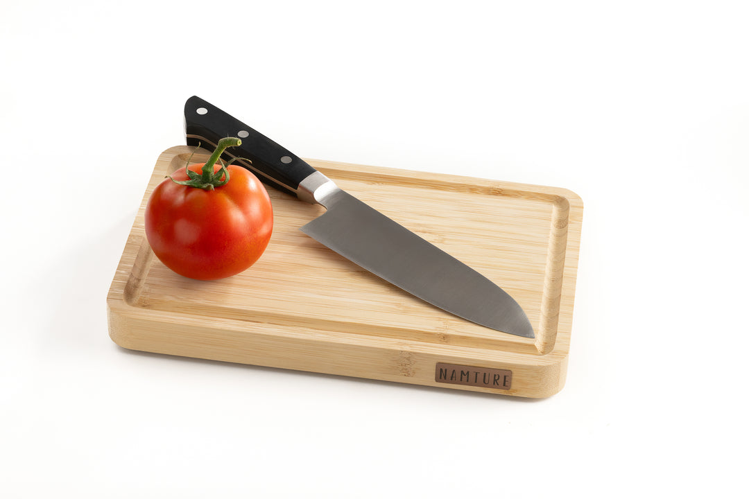 Bambus-Schneidebrett - M - 28 x 18 x 2,5 cm