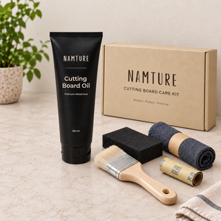 Namture onderhoudsset met gesloten doos en accessoires